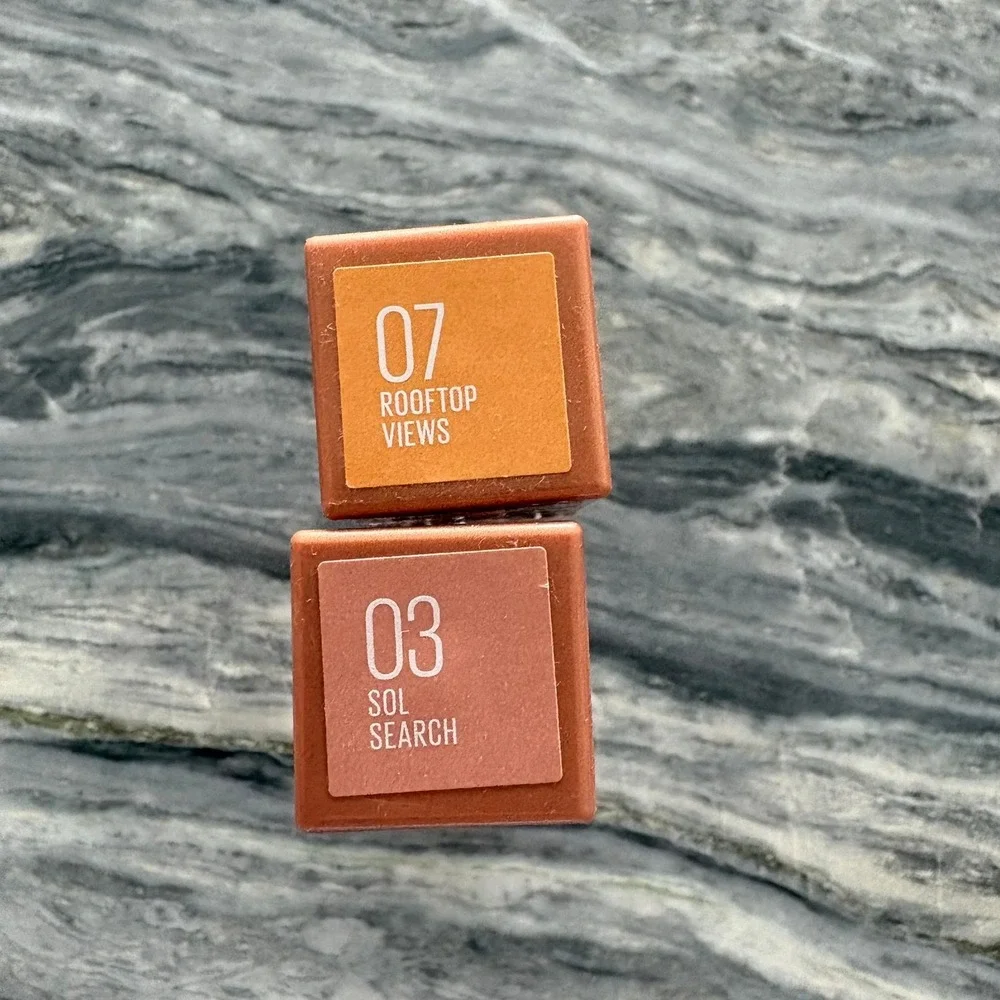 Maybelline Sunkisser Liquid Blush 03 Sol Search 07 Rooftop Views Set of 2 New